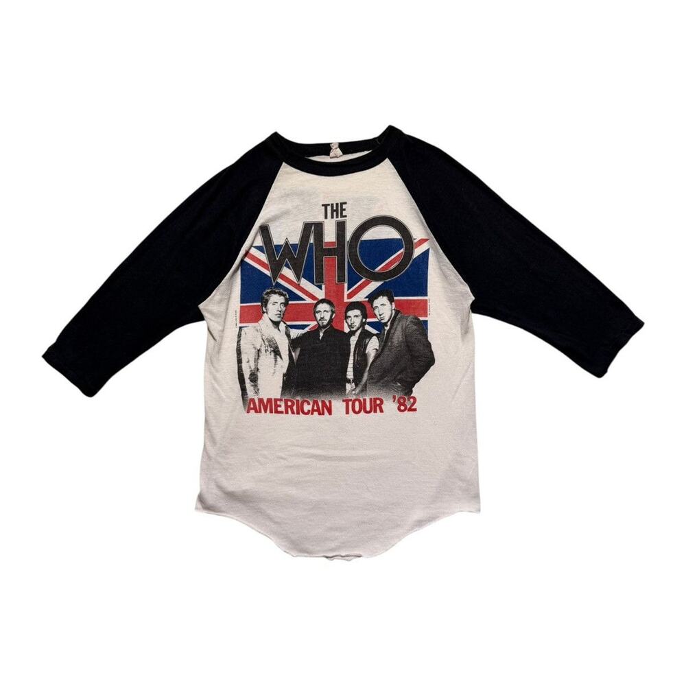 The who 1982 american tour vintage tee
